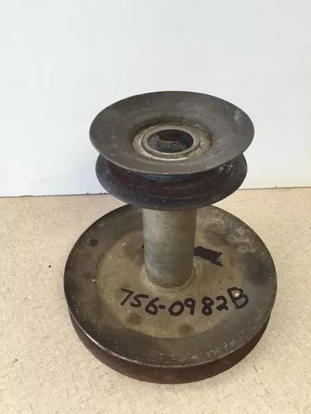 756-0982b-used-double-engine-trans-3-56-x-5-5-pulley-mtd-756-0982 756-0982B *USED* Double Engine-Trans 3.56 X 5.5 Pulley - MTD 756-0982