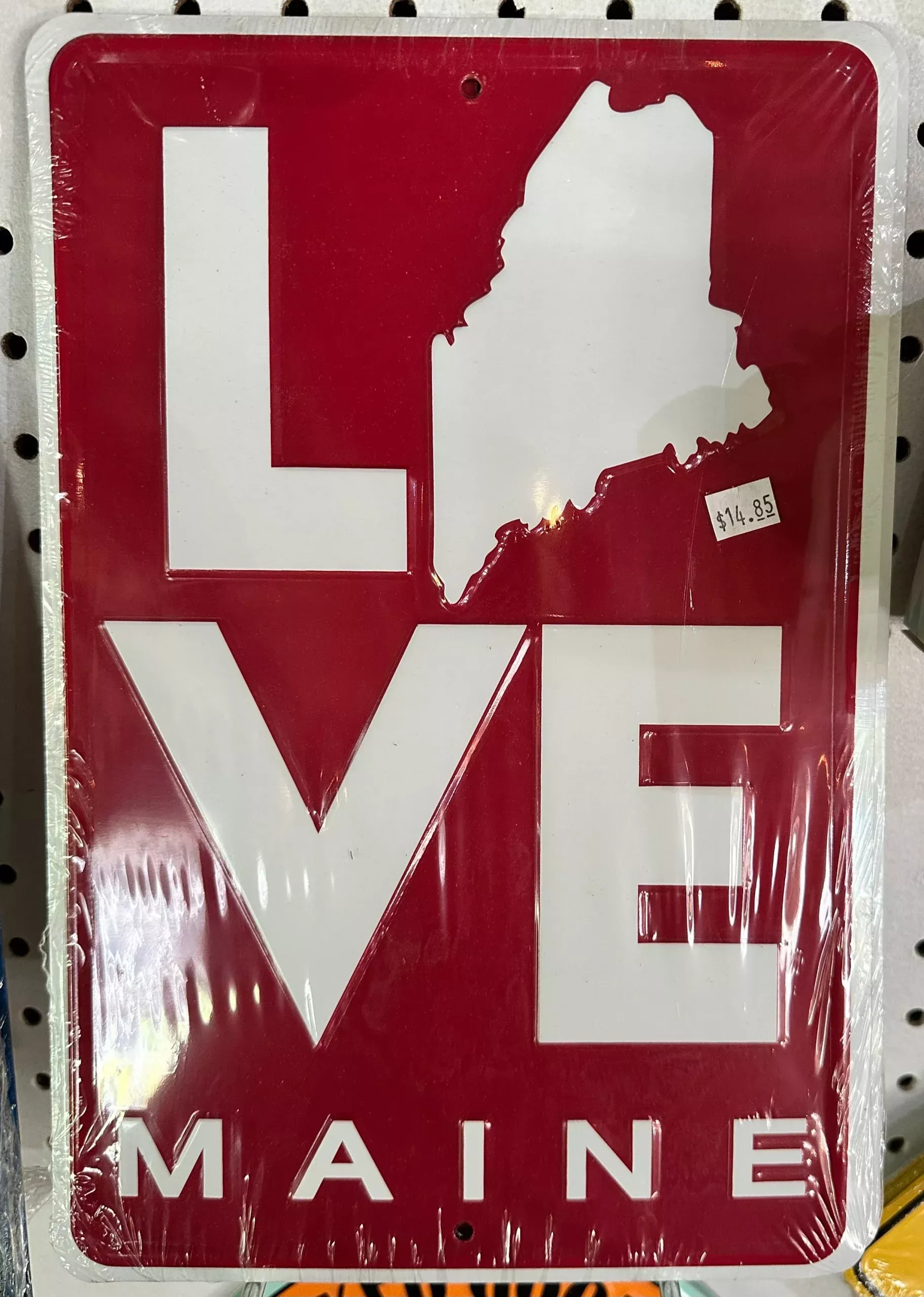 love-maine-sign-metal Love Maine sign (metal)