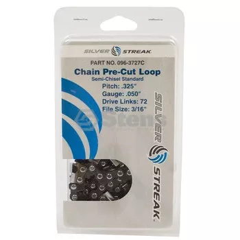 stens-096-3727cchain-loop-clamshell-72-dl-325-050-s-chisel-standard STENS 096-3727CChain Loop Clamshell 72 DL / .325", .050, S-Chisel Standard
