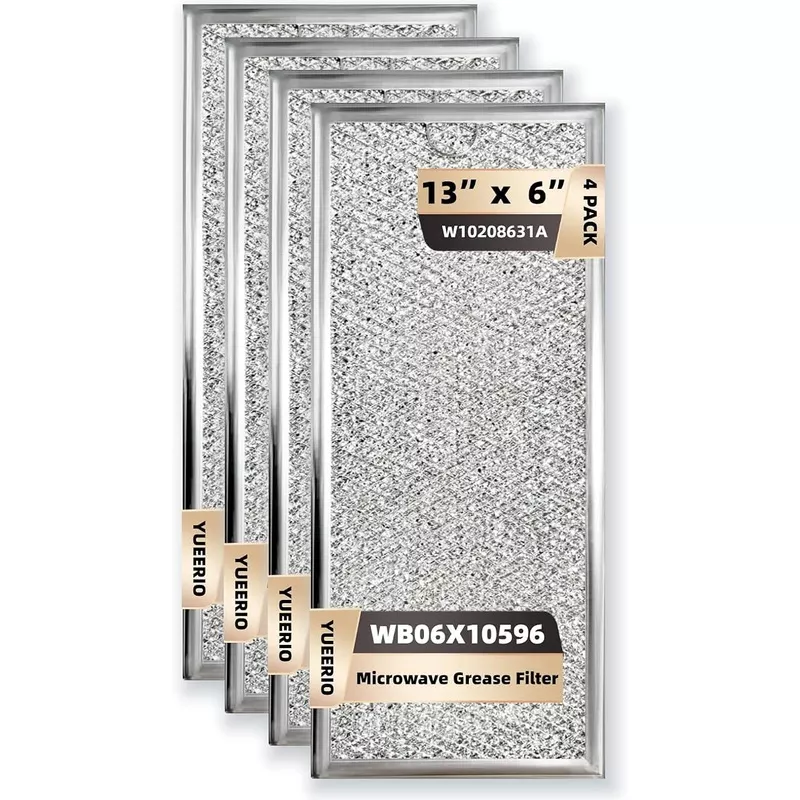yueerio-13-x-6-microwave-grease-filter-replacement-4pack YUEERIO 13" x 6" Microwave Grease Filter Replacement 4Pack