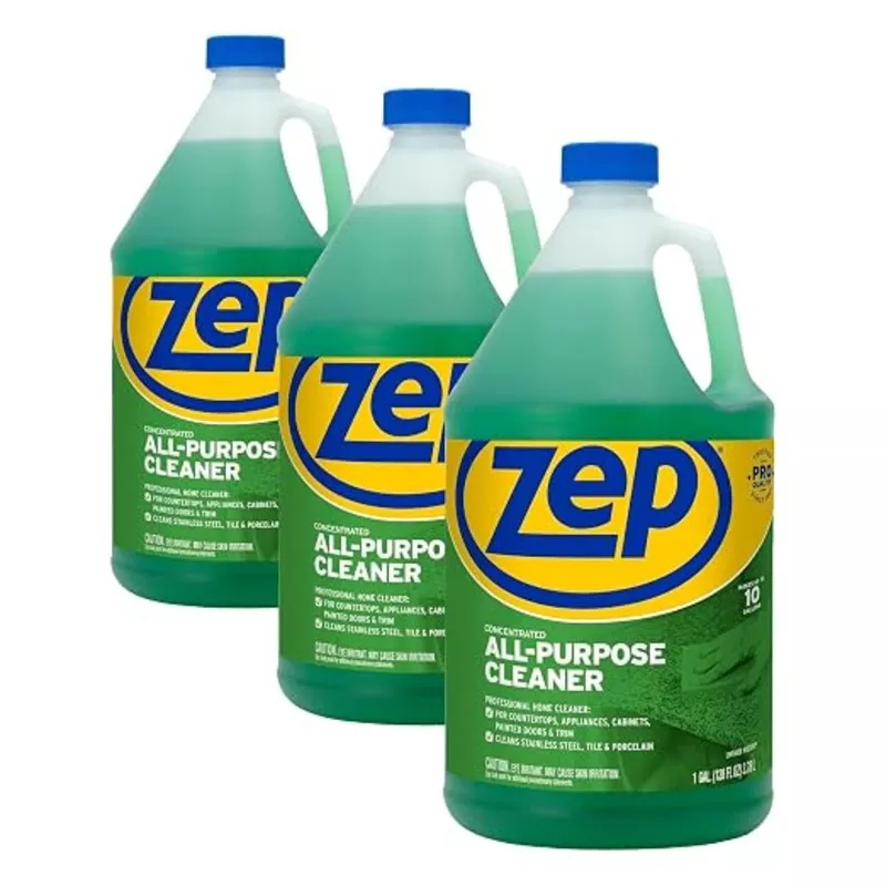 zep-all-purpose-cleaner-degreaser-1-gallon-1-unit-zu0567128-industrial-cleaner-b Zep All-Purpose Cleaner and Degreaser - 1 Gallon (1 Unit) ZU0567128 - Industrial Cleaner for Business, Household Used in Kitchen, Countertops, Appliances, Walls and Floor Surfaces (Pack of 3)