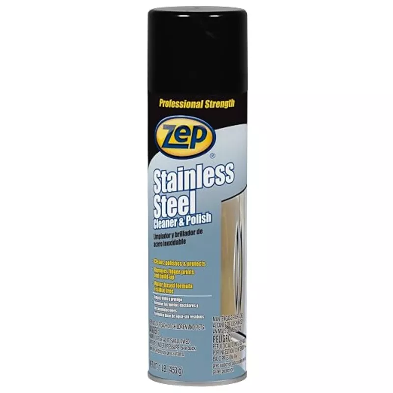 zep-stainless-steel-cleaner-polish-16-oz-pack-1-1048844-removes-fingerprints-smu Zep Stainless Steel Cleaner & Polish - 16 oz (Pack of 1) - 1048844 - Removes fingerprints, smudges, dirt and dust