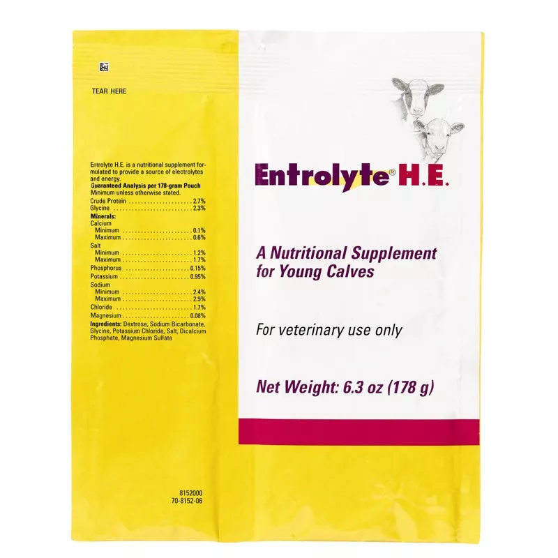 zoetis-entrolyte-he-1-dose-178g Zoetis - Entrolyte HE - 1 dose (178g)