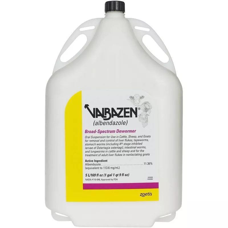 zoetis-valbazen-albendazole-5-ltr Zoetis - Valbazen (Albendazole) - 5 ltr