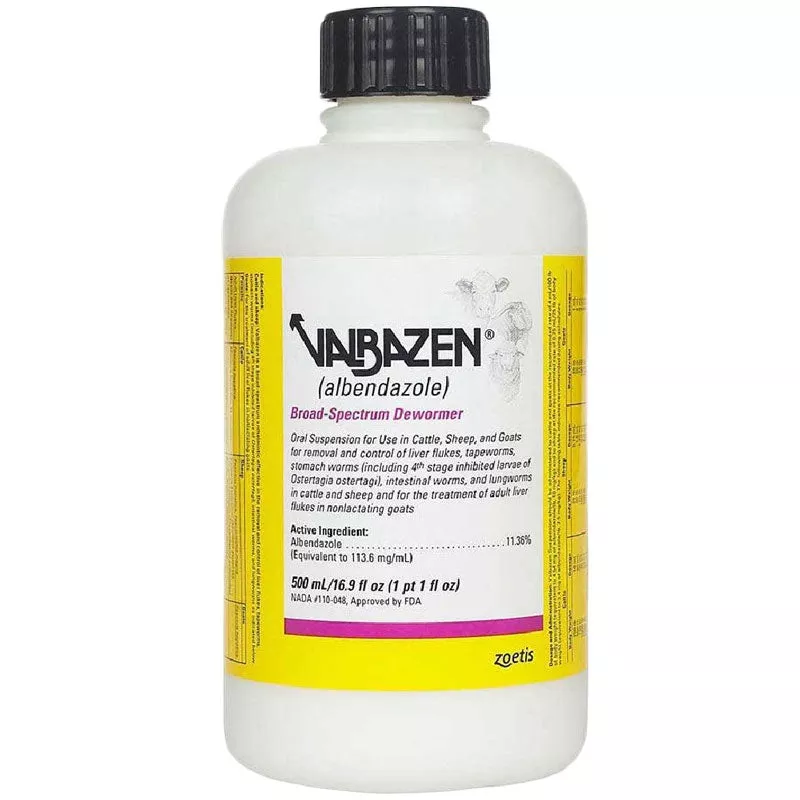 zoetis-valbazen-albendazole-500-ml Zoetis - Valbazen (Albendazole) - 500 ml