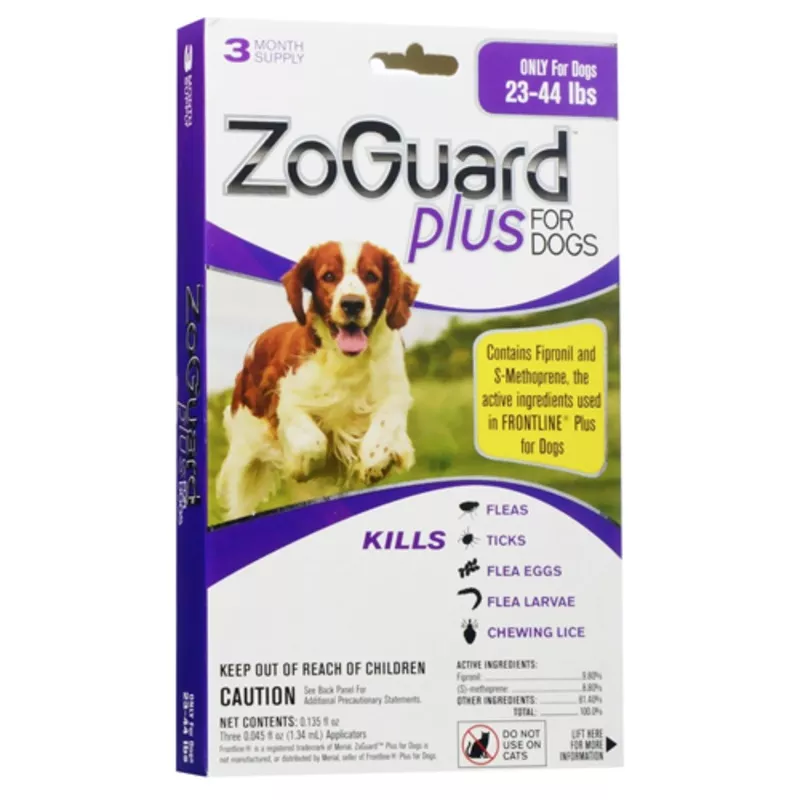 zoguard-plus-igr-dogs-23-to-44-lbs-3-dose Zoguard Plus - IGR For Dogs 23 to 44 Lbs - 3 dose